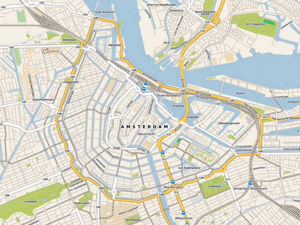 Image result for amsterdam road maps