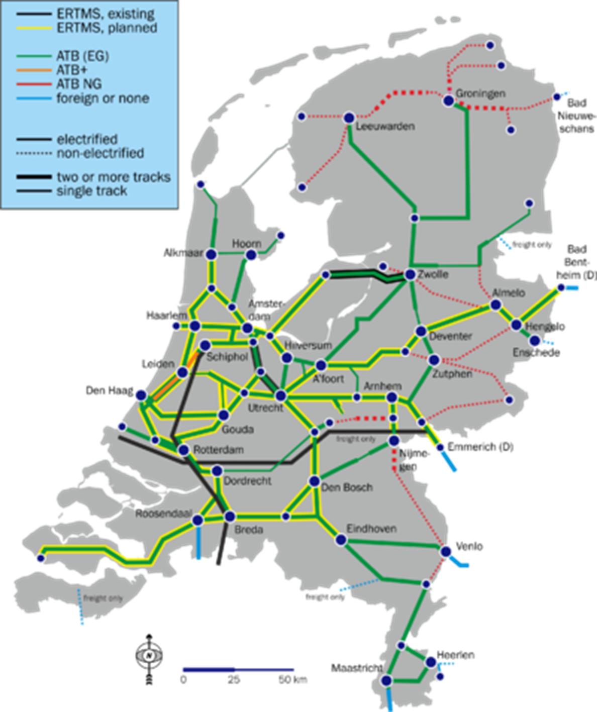 Image result for netherlands train map