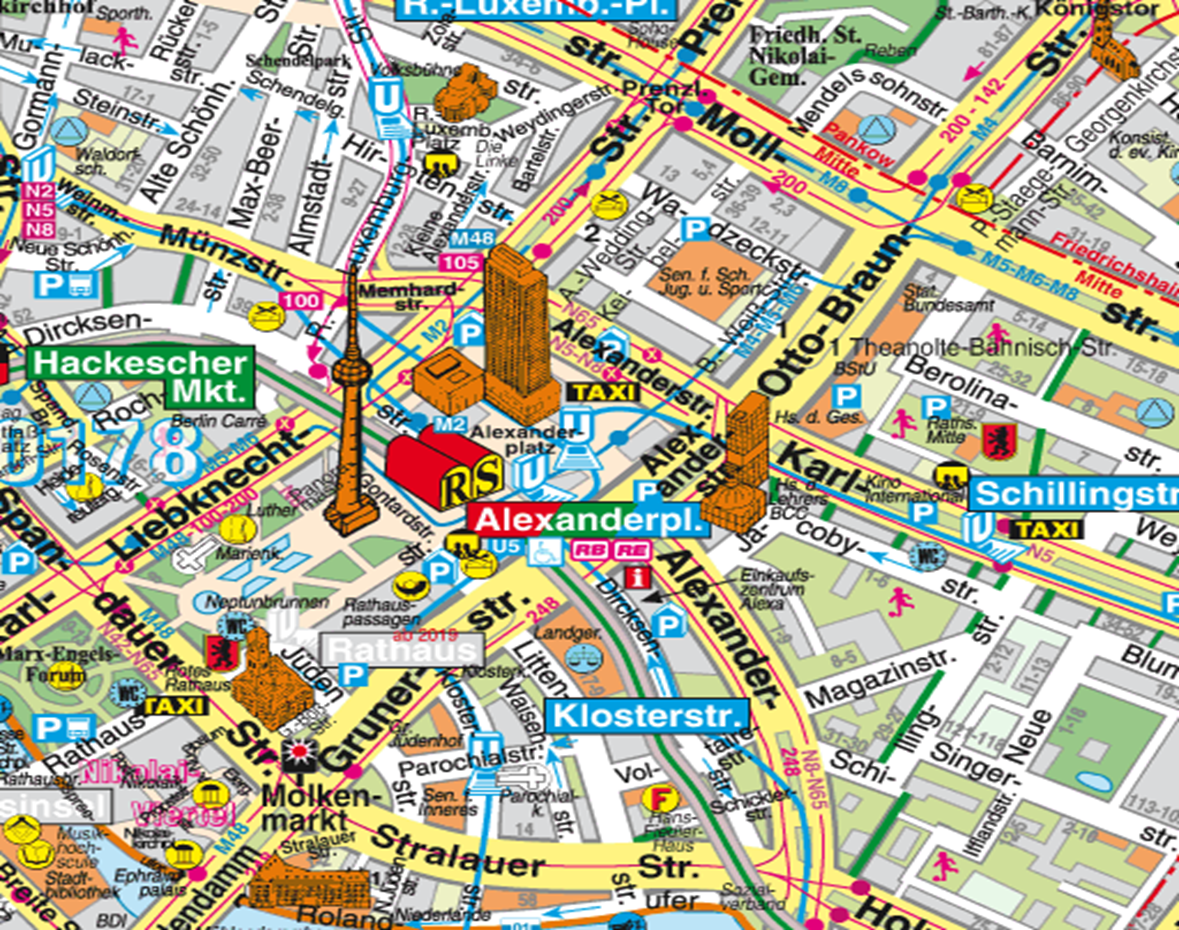 Image result for tourist map in berlin